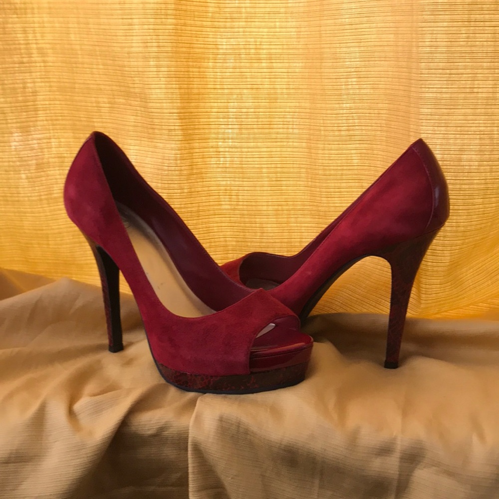 Red high heels